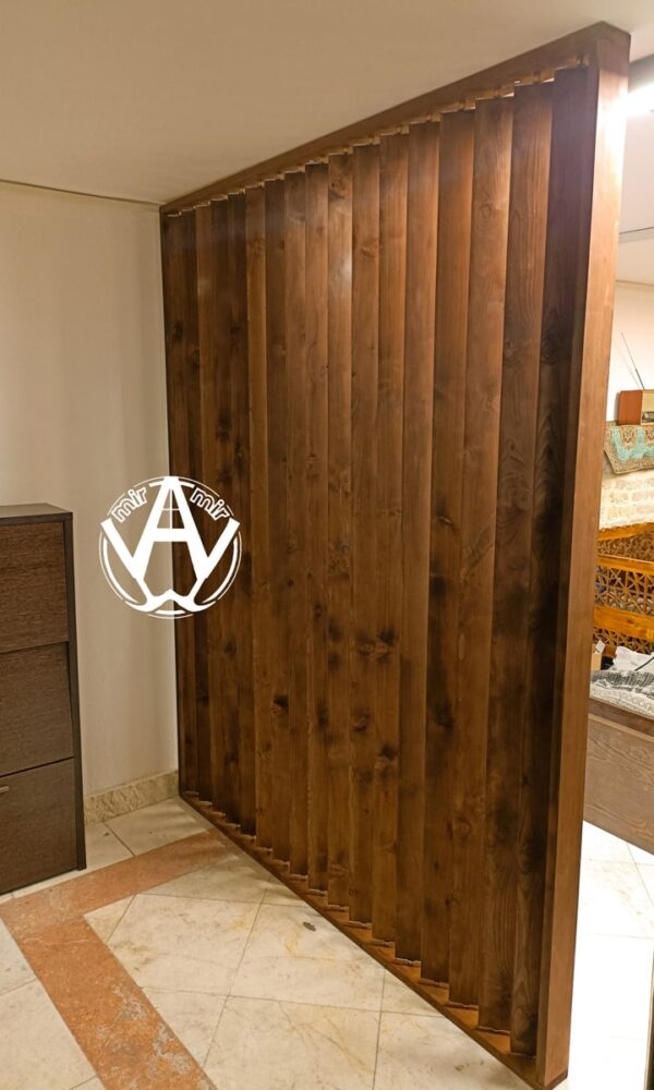 پارتیشن چوبی خانگی نیمه متحرک