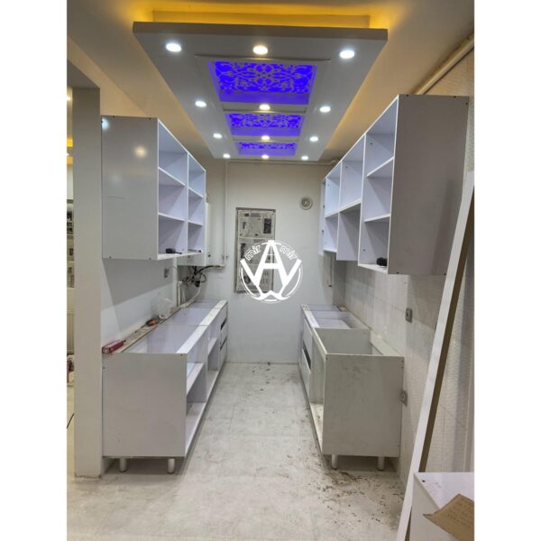 بازسازی صفرتاصد واحدمسکونی در پردیس فاز 11 اجرای کابینت،کناف،نورپردازی،کاغذدیواری،سرویس بهداشتی و تاسیسات،کمددیواری و ...