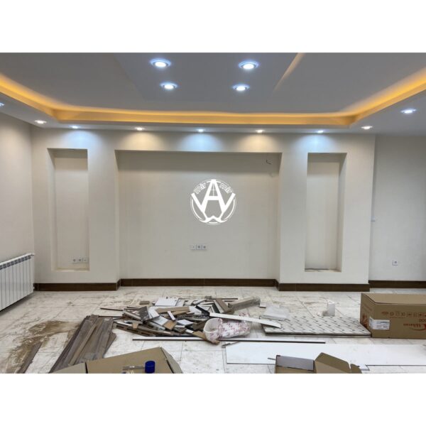 بازسازی صفرتاصد واحدمسکونی در پردیس فاز 11 اجرای کابینت،کناف،نورپردازی،کاغذدیواری،سرویس بهداشتی و تاسیسات،کمددیواری و ...